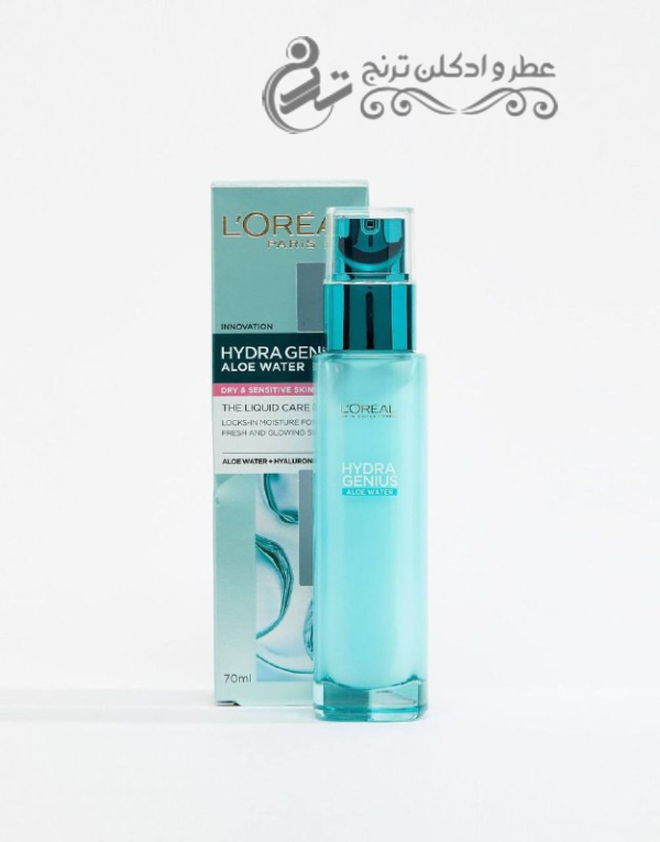 آبرسان لورآل هیدرا جنیوس با آلوئه‌ورا  L’Oréal Paris Hydra Genius Aloe Water