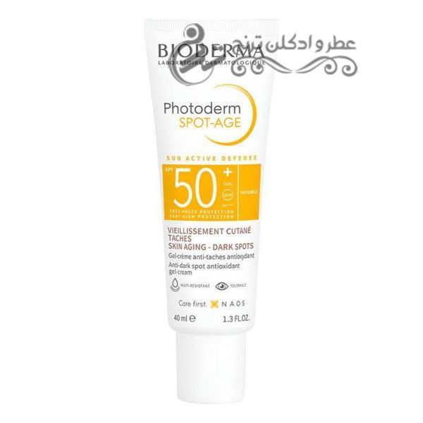 ضدآفتاب بایودرما فوتودرم اسپات ایج SPF 50+ | Bioderma Photoderm Spot-Age SPF 50+