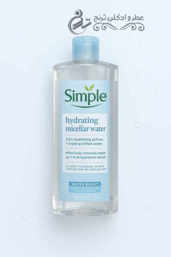 میسلار واتر آبرسان سیمپل  Simple Hydrating Micellar Water – Water Boost