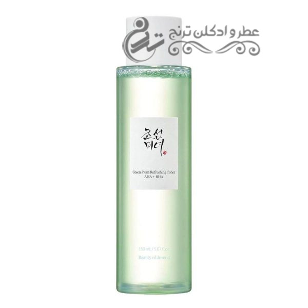 تونر پاک‌کننده بیوتی آو جوسان مدل Green Plum Refreshing Toner AHA + BHA